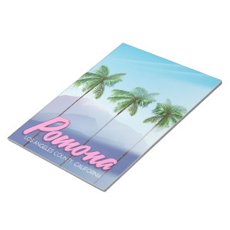 Pomona, California USA travel poster Notepad