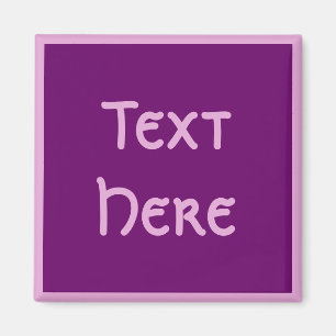 Pompadour Purple Magnet