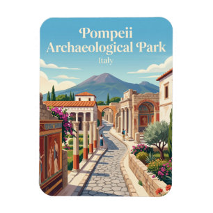 Pompeii Archaeological Park Italy Magnet