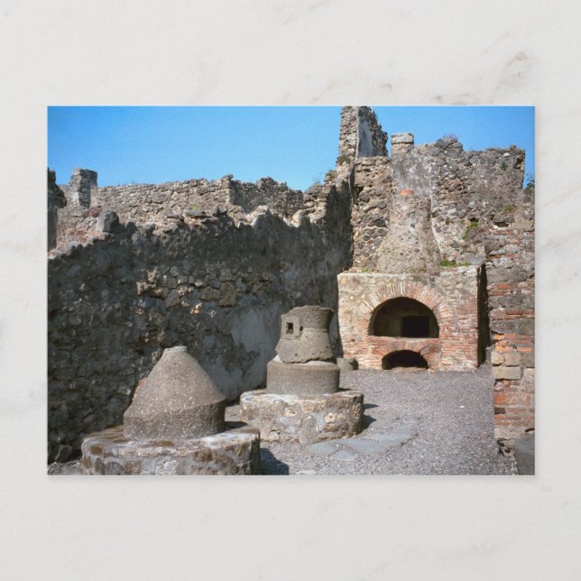 Pompeii, Bakery Postcard (Front)