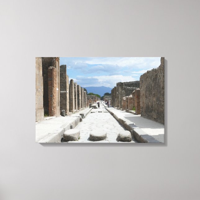 Pompeii Canvas Print (Front)