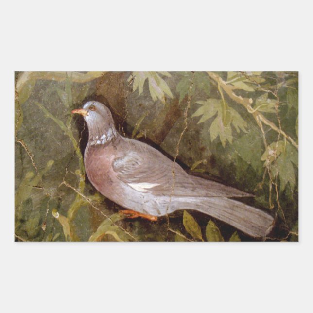 POMPEII COLLECTION / DOVE IN THE GARDEN STICKER (Front)