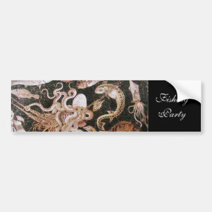 POMPEII COLLECTION / OCEAN - SEA LIFE SCENE BUMPER STICKER