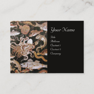 POMPEII COLLECTION / OCEAN - SEA LIFE SCENE BUSINESS CARD