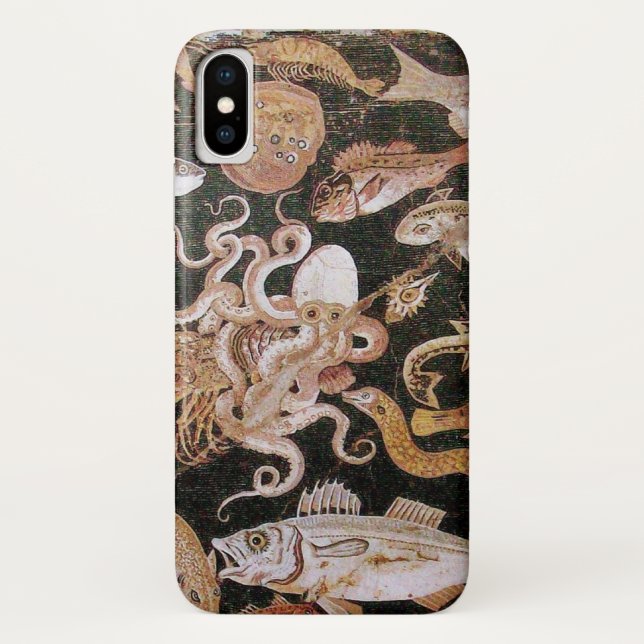 POMPEII COLLECTION / OCEAN - SEA LIFE SCENE Case-Mate iPhone CASE (Back)