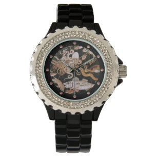 POMPEII COLLECTION OCEAN - SEA LIFE SCENE Nautical Watch