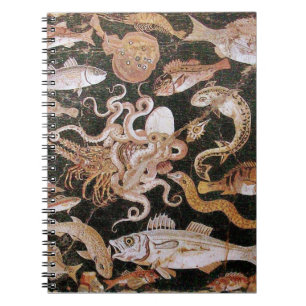 POMPEII COLLECTION / OCEAN - SEA LIFE SCENE NOTEBOOK