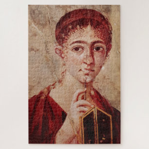 Pompeii Fresco of the Baker's Wife Jigsaw Puzzle