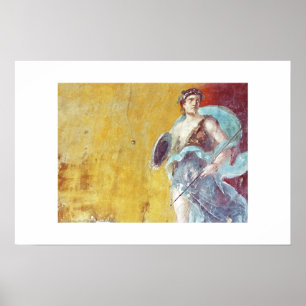 Pompeii Fresco Poster