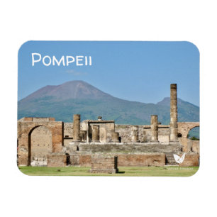 Pompeii fridge magnet by Velvet Escape