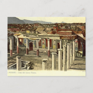 Pompeii, General view of town Postcard