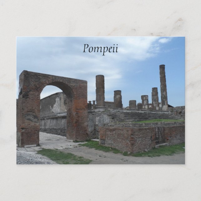 Pompeii, Italy Postcard (Front)
