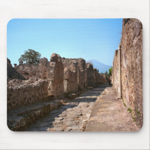Pompeii, Street with high pavements Mouse Pad