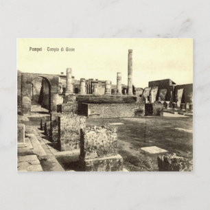 Pompeii, Temple of Jupiter Postcard