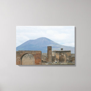 Pompeii-Vesuvius Canvas Print