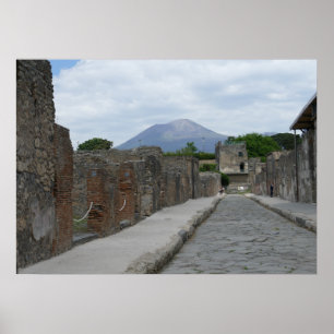 Pompeii-Vesuvius Poster