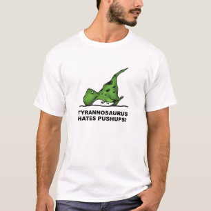 Pompes de T-Rex T-shirt drôle
