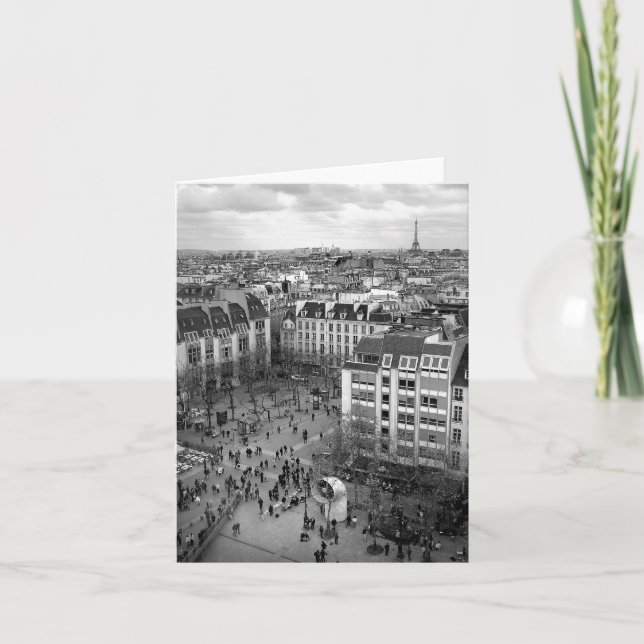 Pompidou Square Card (Front)