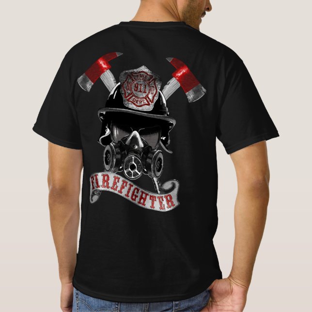 Pompier. T-shirts (Dos)