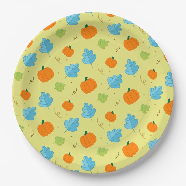 Pompoen Paper Plate (Front)