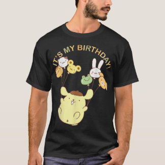 Pompompurin Its My Birthday T-Shirt