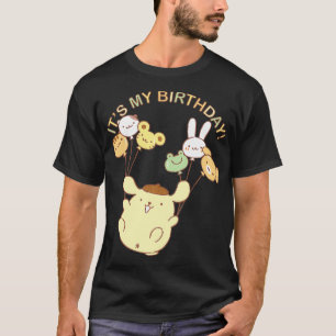 Pompompurin Its My Birthday  T-Shirt