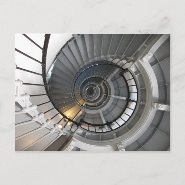 Ponce de Leon Inlet Light, Staircase, Florida Postcard (Front)