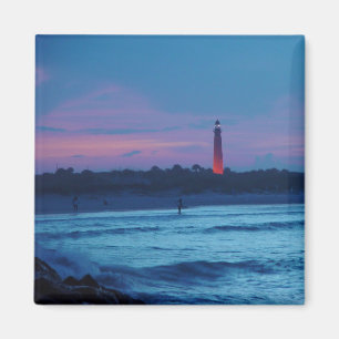 Ponce de Leon Inlet Lighthouse Dusk Magnet