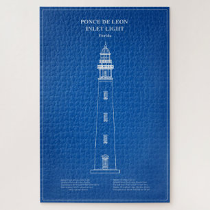 Ponce de Leon Inlet Lighthouse – Florida - AD Jigsaw Puzzle