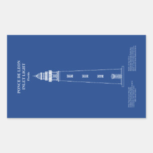 Ponce de Leon Inlet Lighthouse – Florida - AD Sticker