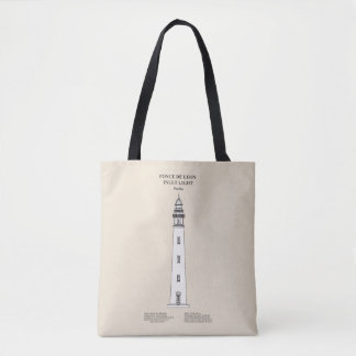 Ponce de Leon Inlet Lighthouse - Florida - SBD Tote Bag