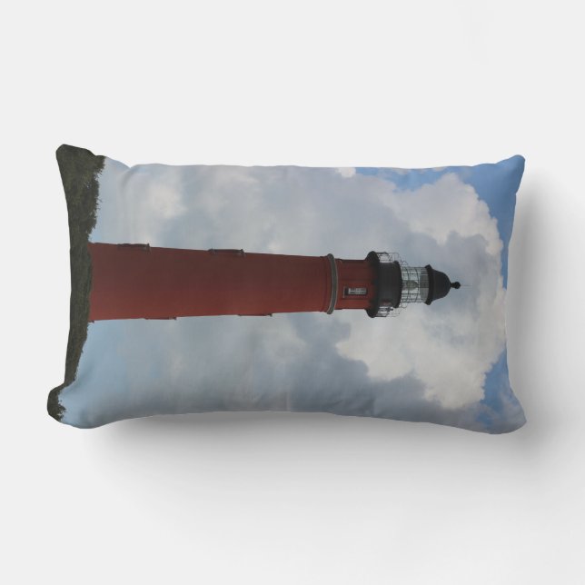 Ponce de Leon Inlet Lighthouse Lumbar Pillow (Front)