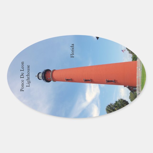 Ponce De Leon Lighthouse sticker (Front)