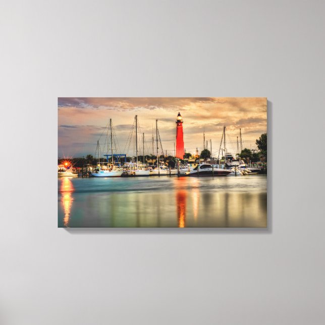 Ponce Inlet Lighthouse Canvas Print (Front)