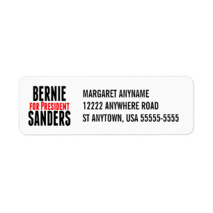 Ponceuses de Bernie pour le président