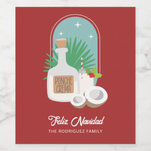 Ponche Crema Wine Label