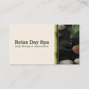 Pond & Bamboo Business Card