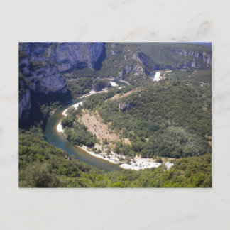 Pond Dark Ardéche France Postcard