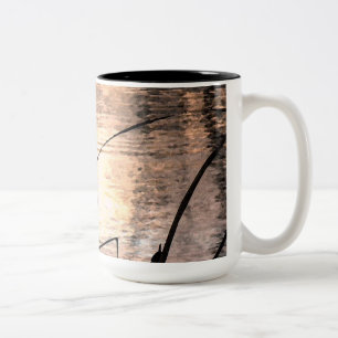Pond Impressions Two-Tone Coffee Mug