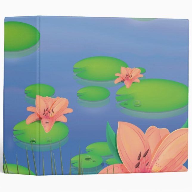 Pond Lily Binder (Front/Spine)