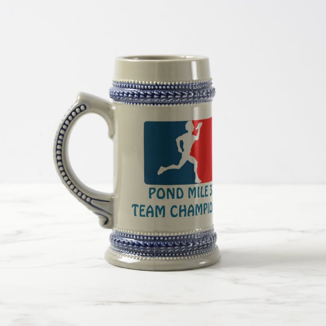 Pond Mile 3 Logo Beer Stein (Left)