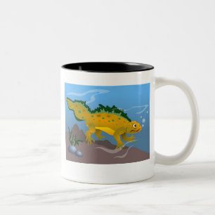 Pond Newt Two-Tone Coffee Mug