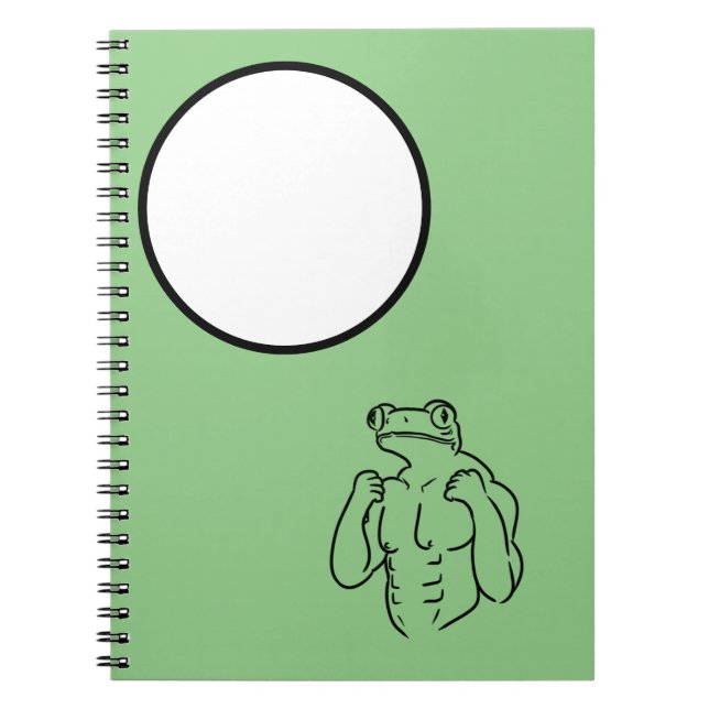 Pond Pals - Frog Notebook (Front)