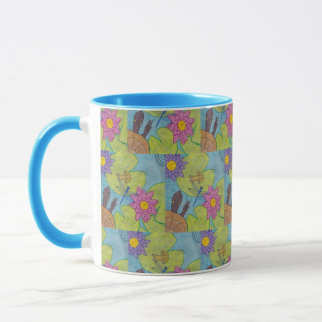 Pond Scene - Combo Mug (Left)
