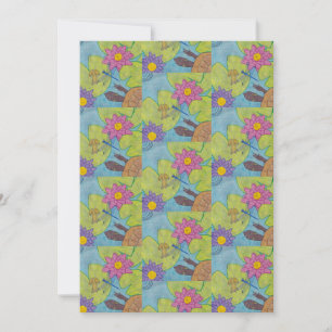 Pond Scene - Greeting Card