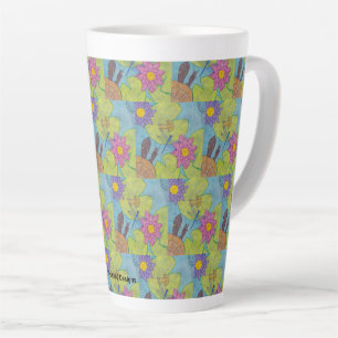 Pond Scene - Latte Mug