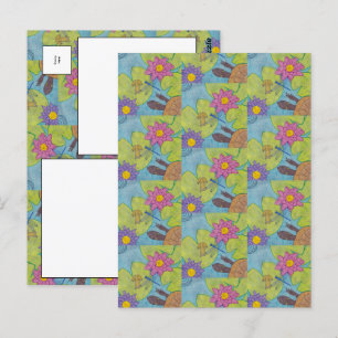 Pond Scene - Postcard