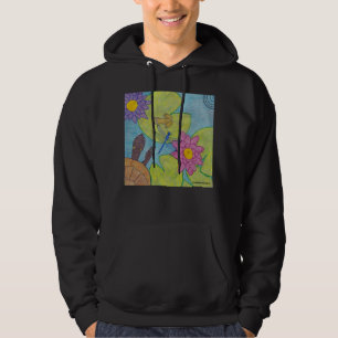 Pond Scene (vivid) - Men's Hooded Sweatshirt