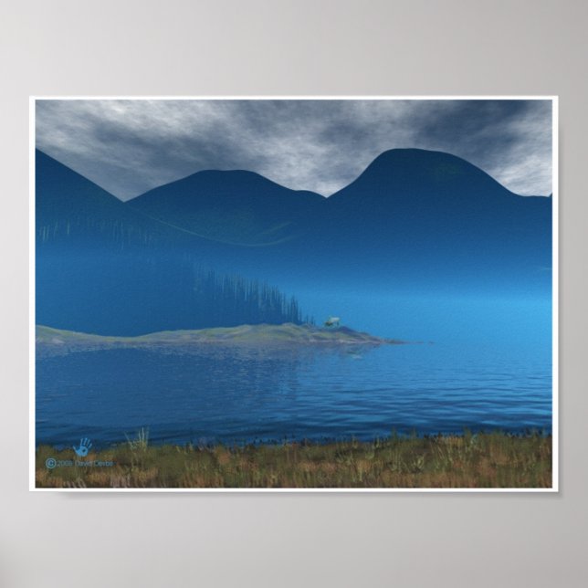 Ponderay Gray Poster (Front)