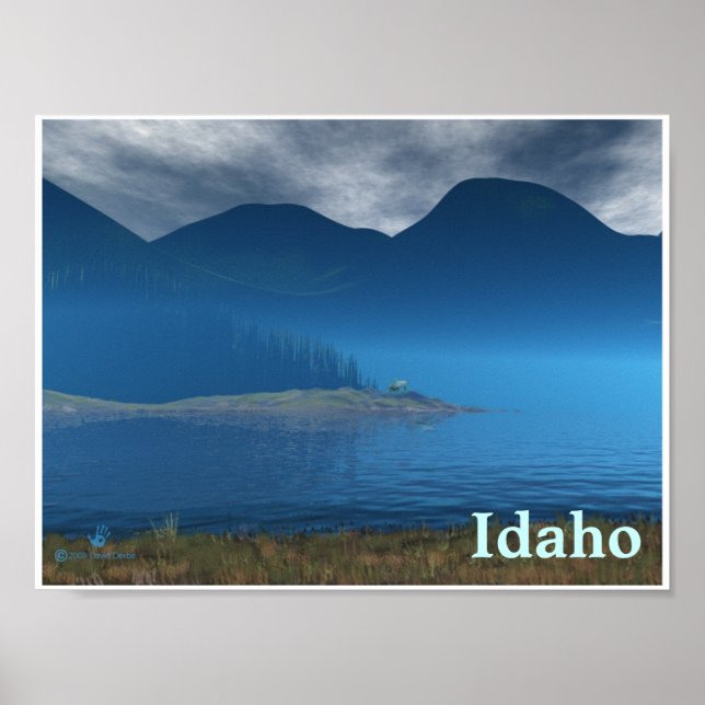 Ponderay Grey Poster (Front)